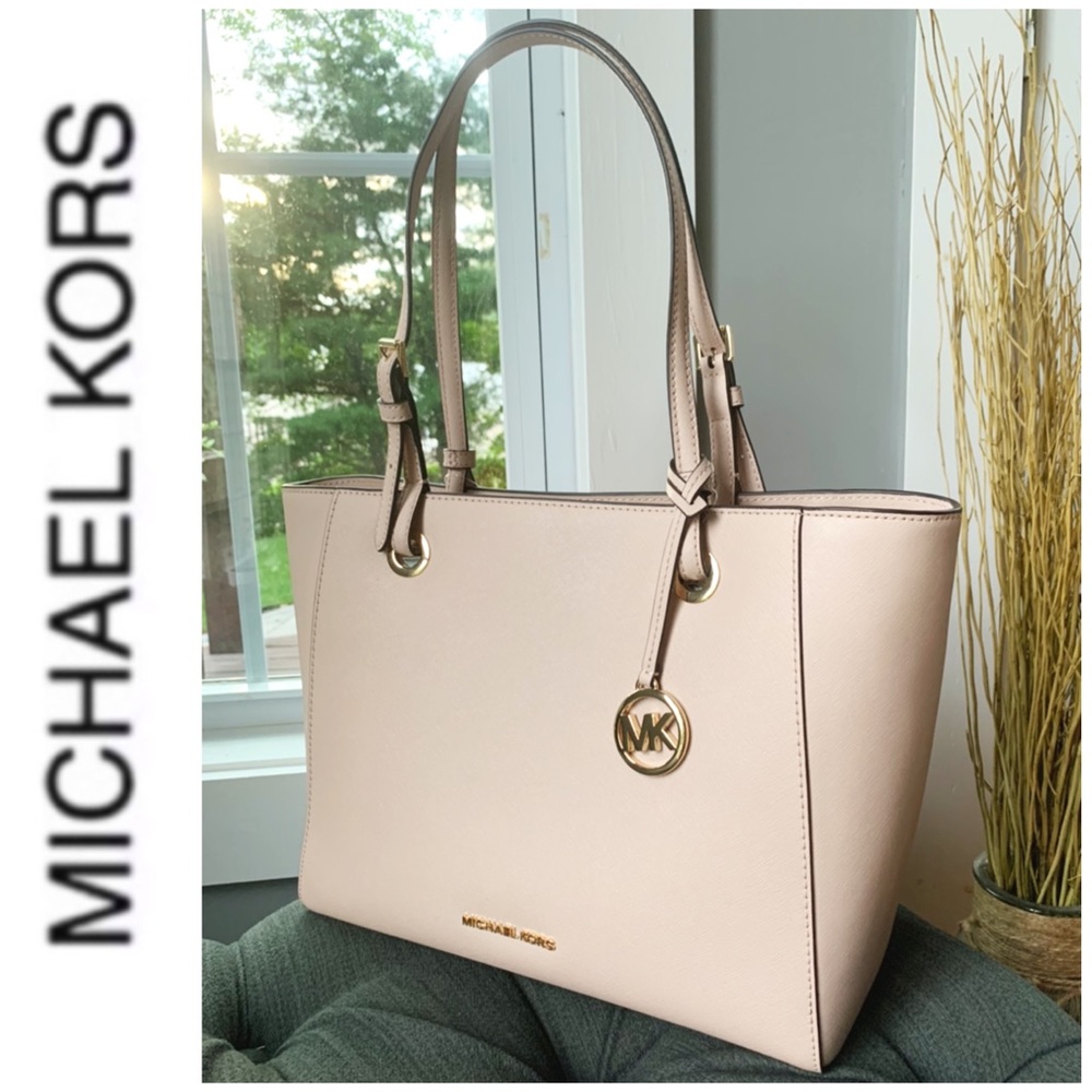 NWT authentic MK Walsh leather tote ballet - Picture 2 of 8